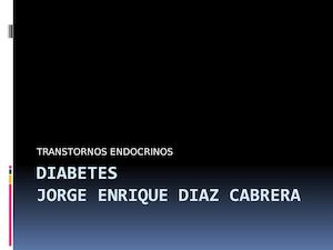 Diabetes Diapositivas