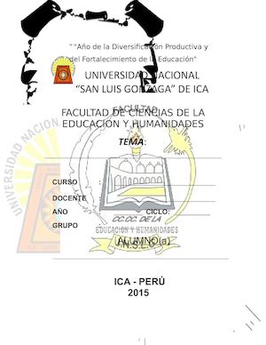 Caratula Educacion
