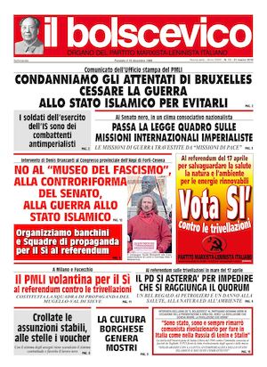 Il Bolscevico - 31 mars 2016