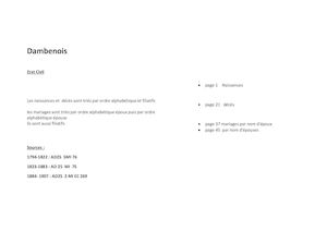 Dambenois Ec