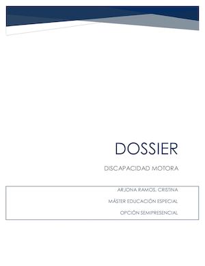 Discapacidad Motora