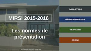 Normes Biblio Etudiants