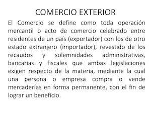 Guía Comercio Exterior