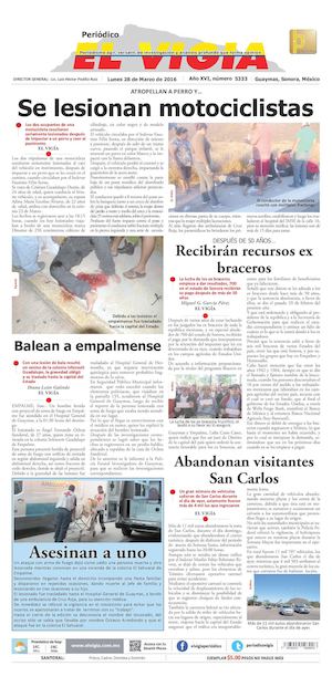 28 de marzo del 2016