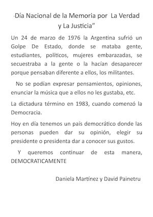 Un 24 De Marzo De 1976 La Argentina Sufrió Un Golpe De Estado