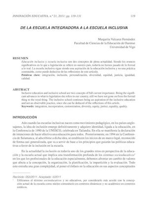 Integración E Inclusión