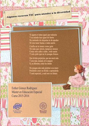 Gómez Rodríguez, Esther (Algunos recursos TIC para atender a la diversidad)