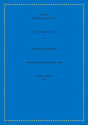 Taller 4 Sociales Yesica