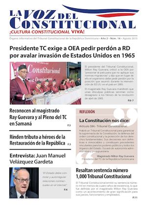 Agosto 2015, Año 2 • Vol. 16