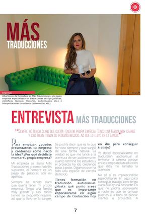 Más Traducciones - Entrevista