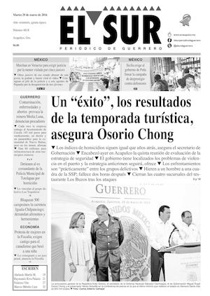 El Sur Martes 29032016