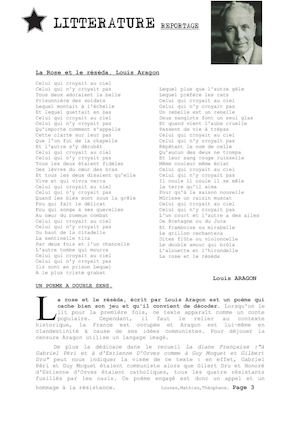 Littérature Page 3