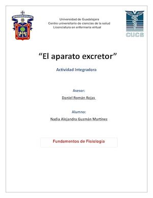 “El Aparato Excretor”
