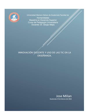 Calaméo - Innovación Docente Y Uso De Las Tic En La Enseñanza