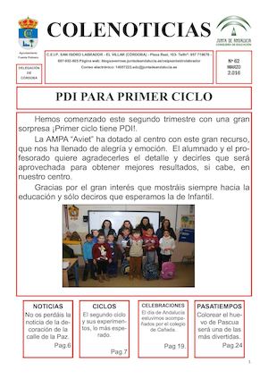 Periódico Segundo Trimestre 62