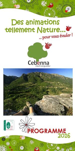 Cebenna : Programme 2016 des Animations et Balades tout public