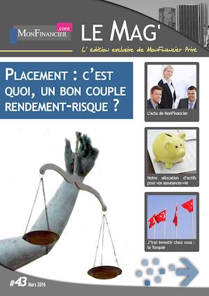 C'est quoi un bon couple rendement risque?