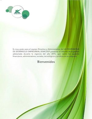 Informe Gestión 2015