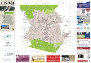 Plan de la ville de Viroflay Ed. 2016
