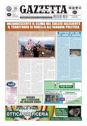 Gazzetta del Sulcis Iglesiente N° 755 del 11.02.2016