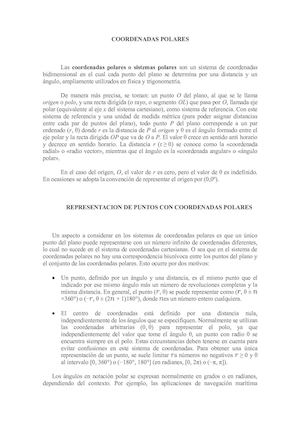 Coordenadas Polares Por Alexis Garcia