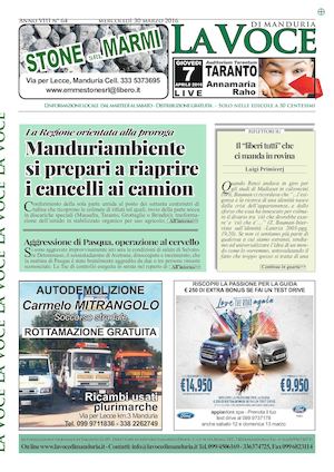 30 Marzo 2016 Anno VIII N 64