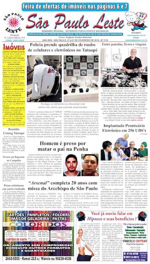 São Paulo Leste - edição 1116 - 21 a 27.02.16
