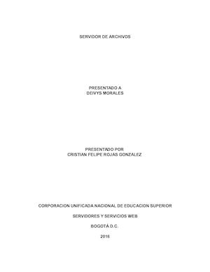 Servidor De Archivos