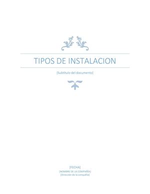 Tipos De Instalacion de windows