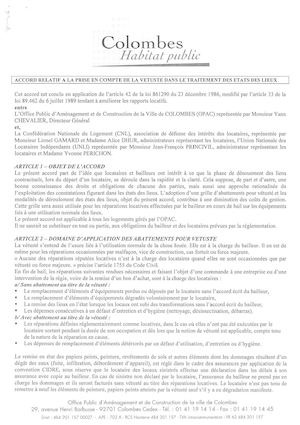 Accord Collectif Colombes
