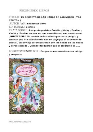 PAULA BORREUERO 5ºB