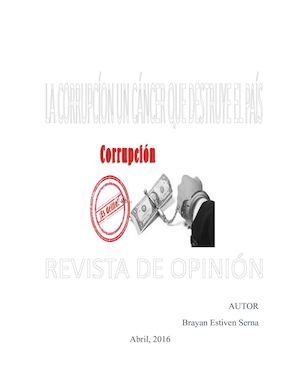 La corrupción