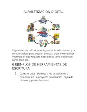 Alfabetizacion Digital Trabajo