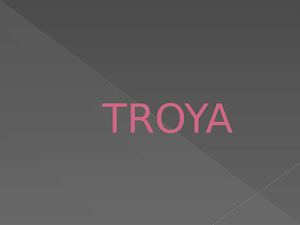 cuestionario de la pelicula TROYA