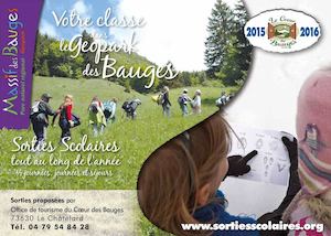 Votre classe dans le Geopark des Bauges