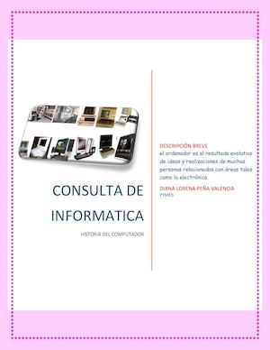 Consulta De Informatica