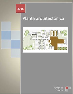 planta arquitectonica