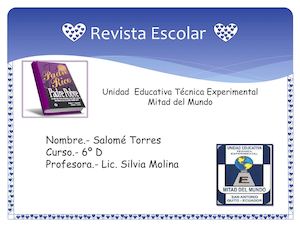 Revista Escolar