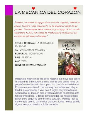 La Mecanica Del Corazon