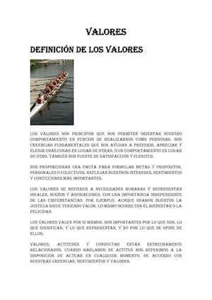 Valores