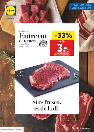 Folleto Lidl : Edición Nº 15 - 2016