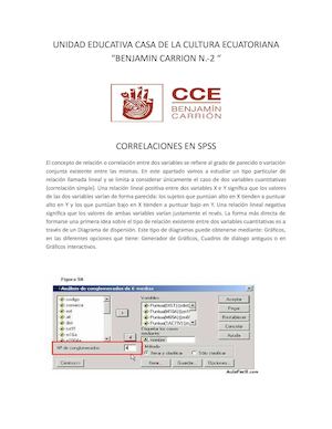 CORRELACIONES EN SPSS