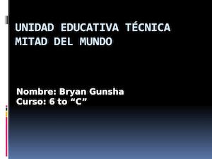 Unidad Educativa Técnica Mitad Del Mundo