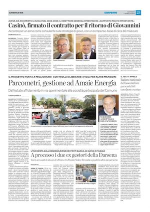 IL SECOLO XIX (IM) 07 04 2016 PI