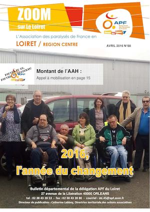 Zoom Numero 88 Avril 2016