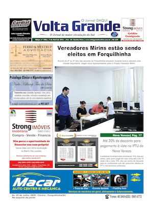 Forquilhinha 1006 7 De Abril 2016 Indd