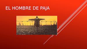 El Hombre De Paja