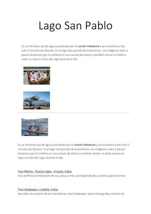 Lago San Pablo