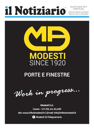 il Notiziario - Corato - 8 Aprile 2016