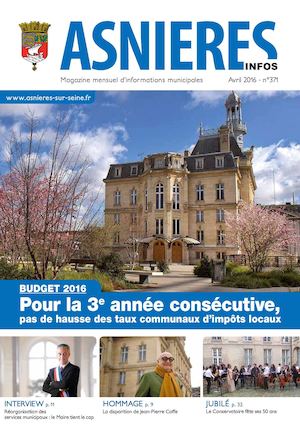 Asnières Infos Avril 2016 N°371